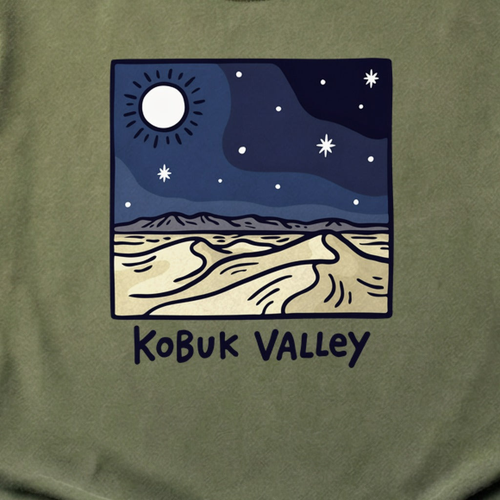 Kobuk Valley National Park at Night Cotton T-Shirt