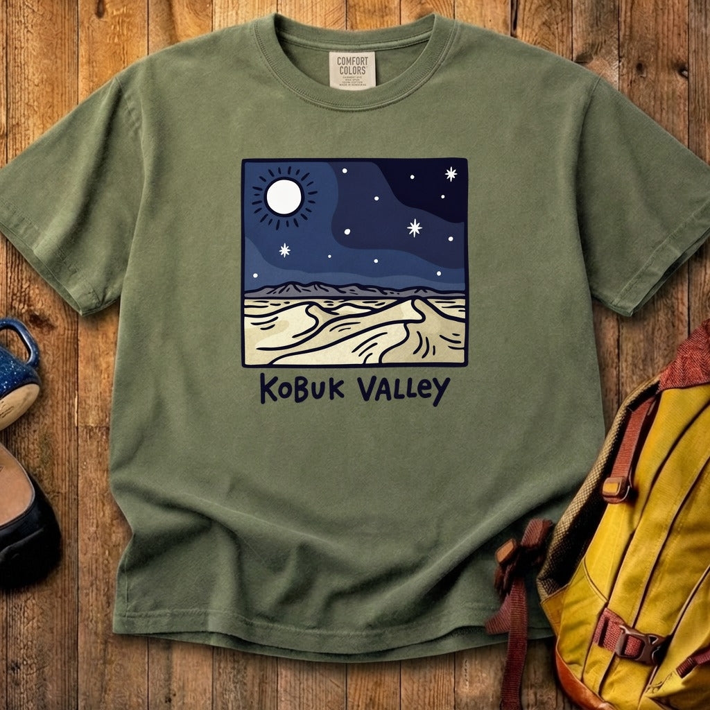 Kobuk Valley National Park at Night Cotton T-Shirt
