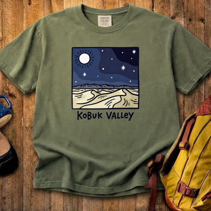 Kobuk Valley National Park at Night Cotton T-Shirt