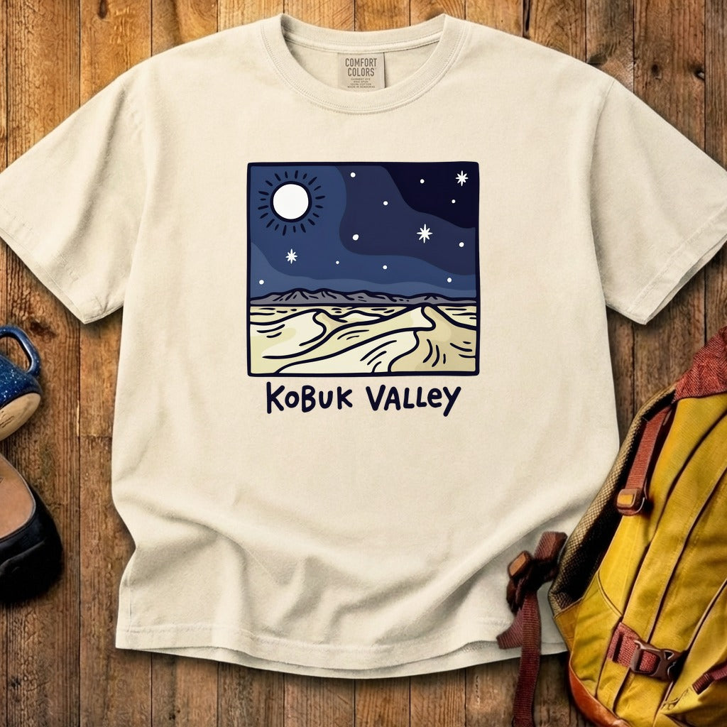 Kobuk Valley National Park at Night Cotton T-Shirt