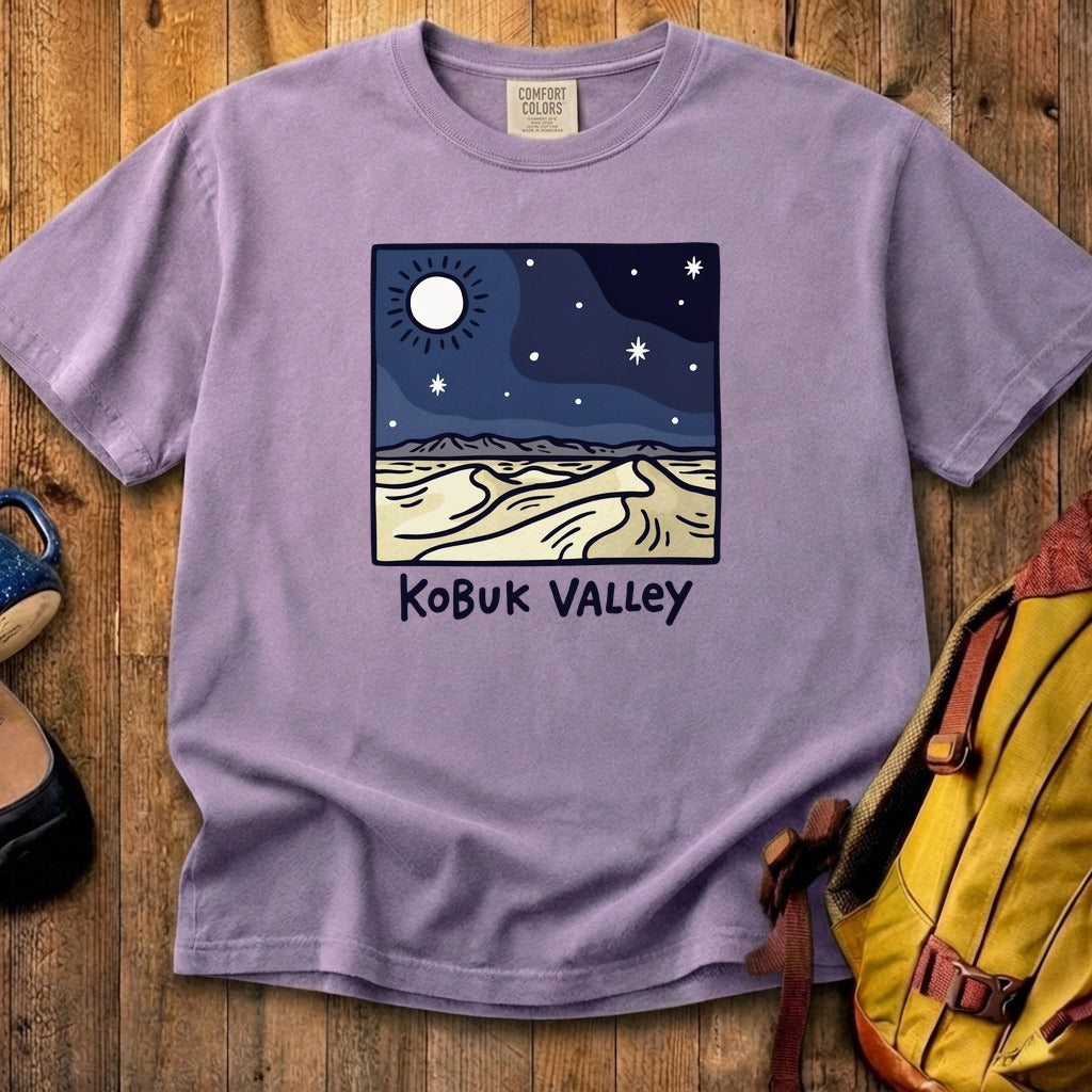 Kobuk Valley National Park at Night Cotton T-Shirt