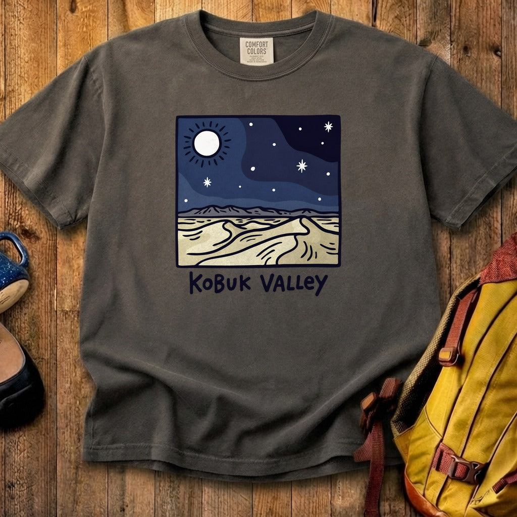 Kobuk Valley National Park at Night Cotton T-Shirt