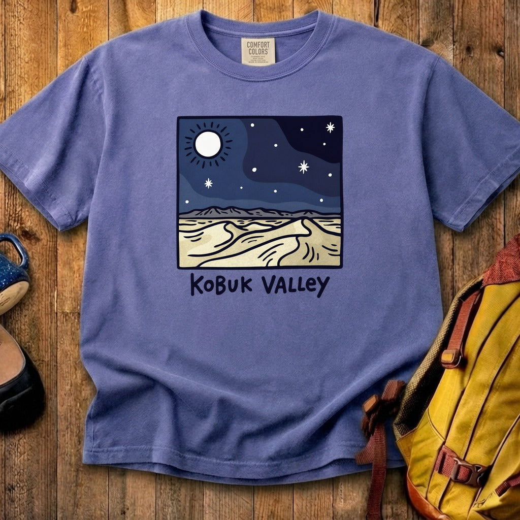 Kobuk Valley National Park at Night Cotton T-Shirt