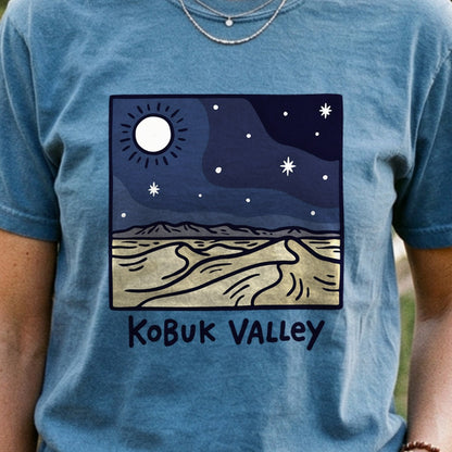Kobuk Valley National Park at Night Cotton T-Shirt