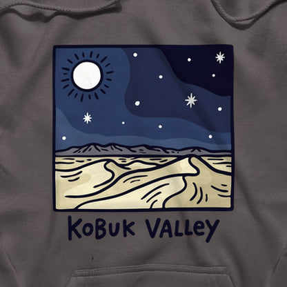 Kobuk Valley National Park at Night Hoodie
