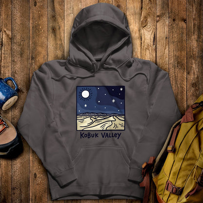 Kobuk Valley National Park at Night Hoodie