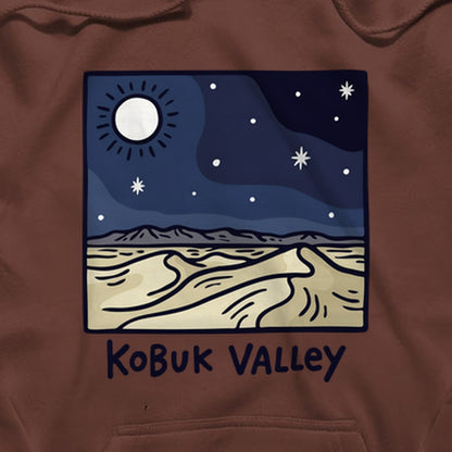 Kobuk Valley National Park at Night Hoodie