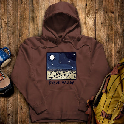 Kobuk Valley National Park at Night Hoodie