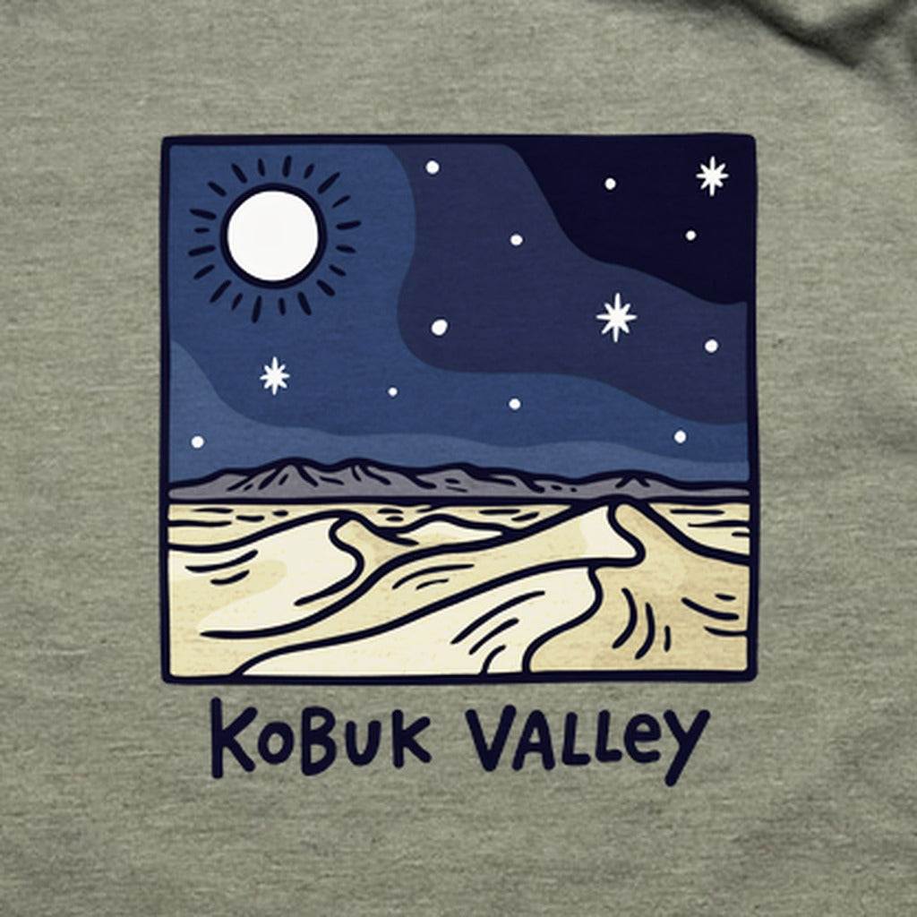Kobuk Valley National Park at Night T-Shirt