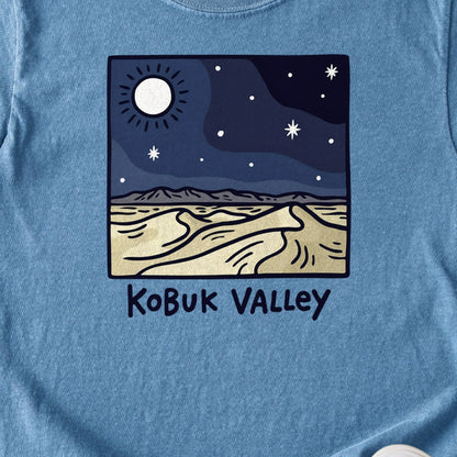 Kobuk Valley National Park at Night Kids Cotton T-Shirt