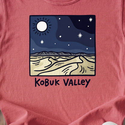 Kobuk Valley National Park at Night Kids Cotton T-Shirt