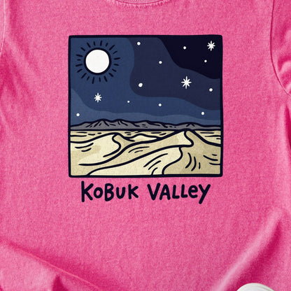 Kobuk Valley National Park at Night Kids Cotton T-Shirt
