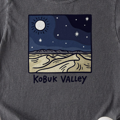 Kobuk Valley National Park at Night Kids Cotton T-Shirt