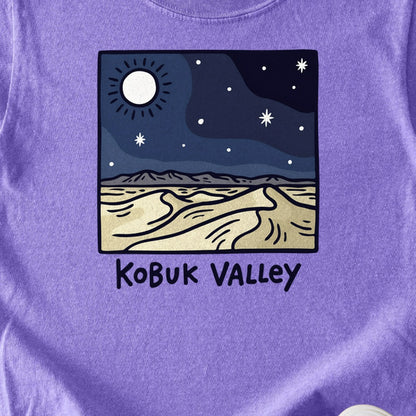 Kobuk Valley National Park at Night Kids Cotton T-Shirt