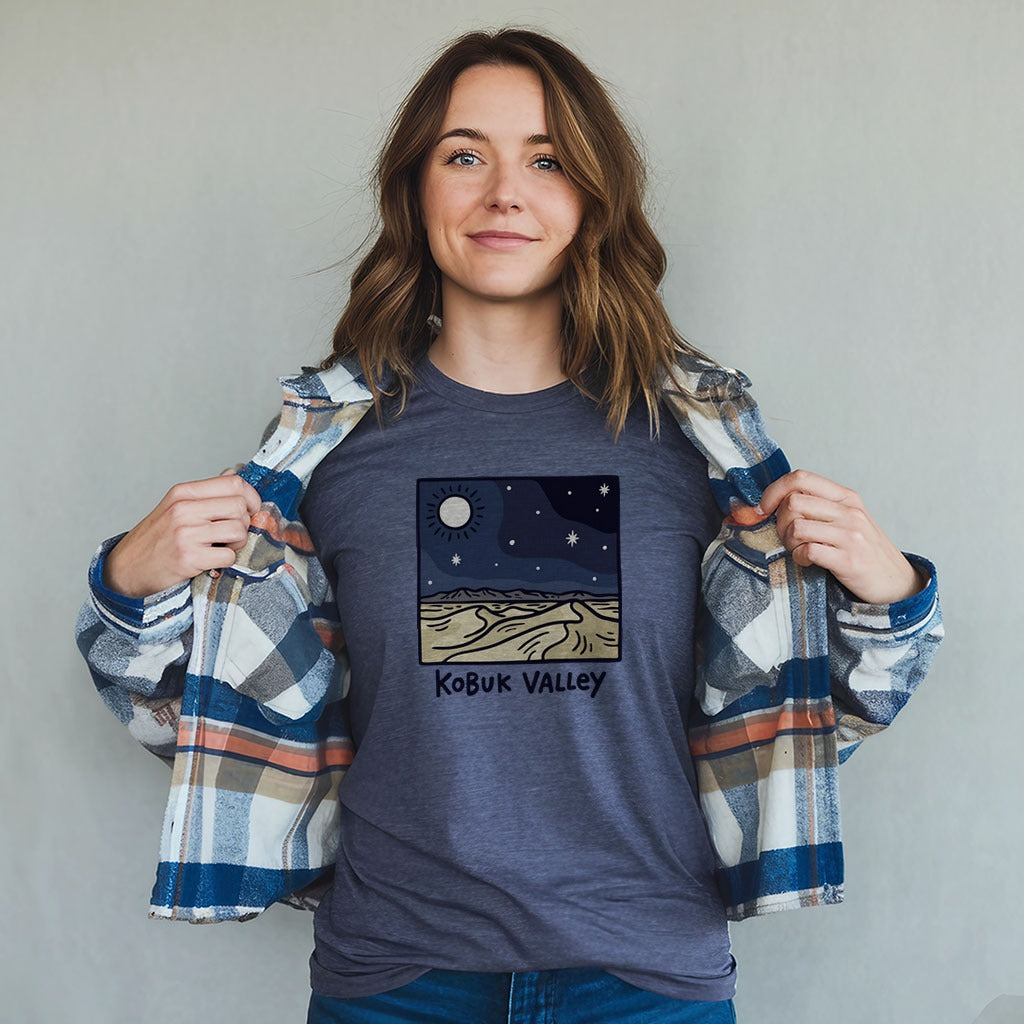Kobuk Valley National Park at Night T-Shirt