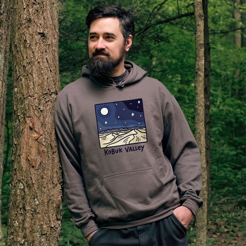 Kobuk Valley National Park at Night Hoodie