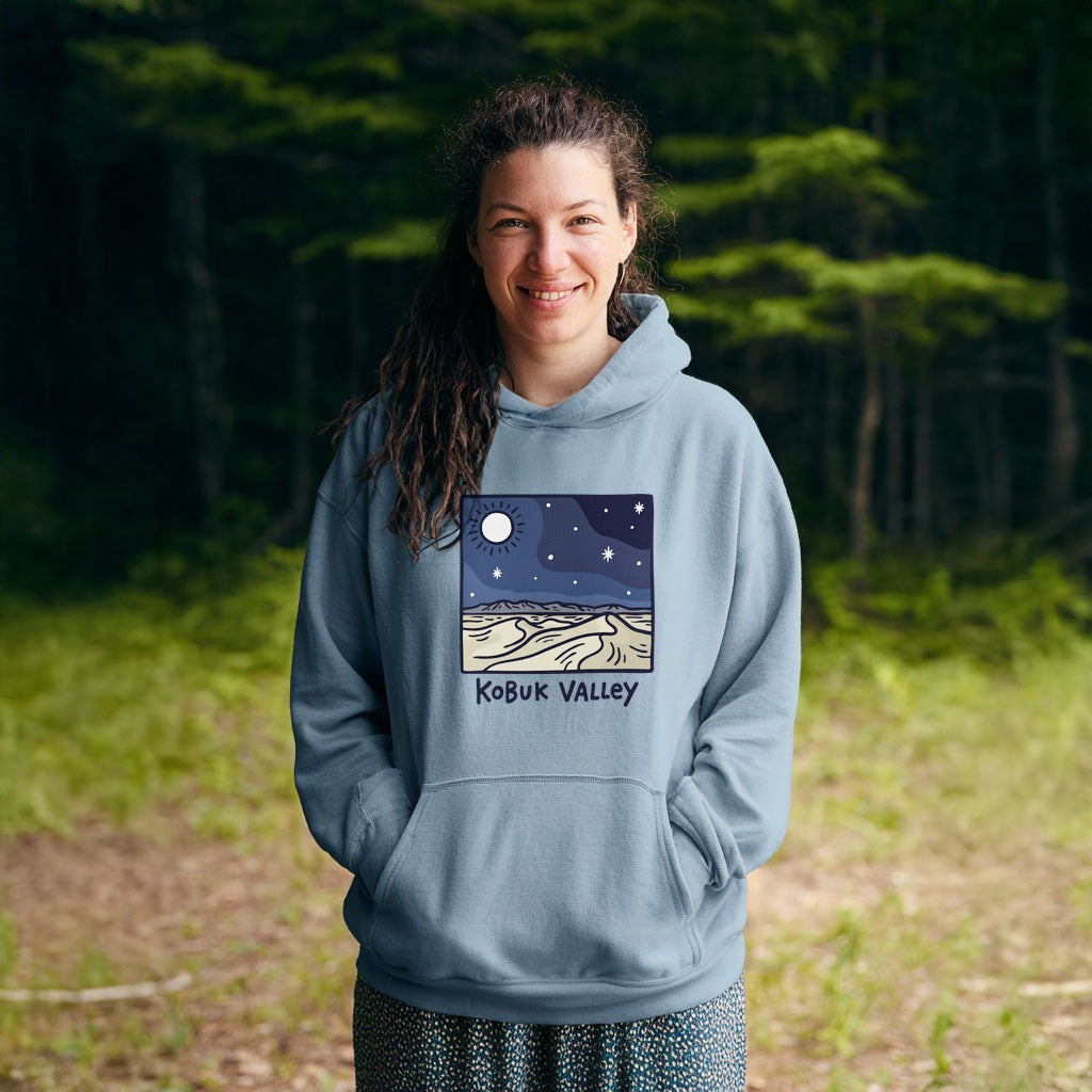 Kobuk Valley National Park at Night Hoodie