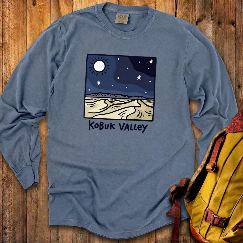 Kobuk Valley National Park at Night Premium Long Sleeve