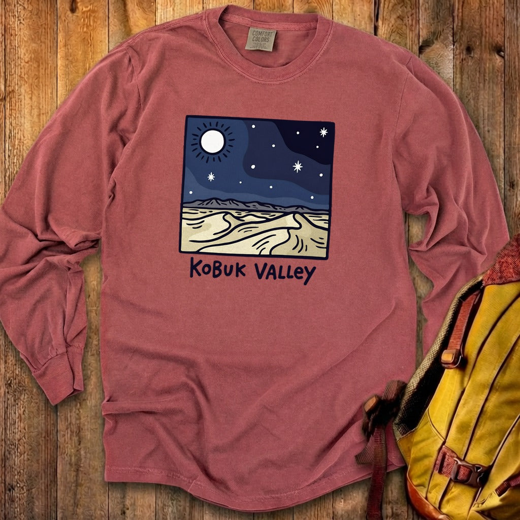 Kobuk Valley National Park at Night Premium Long Sleeve