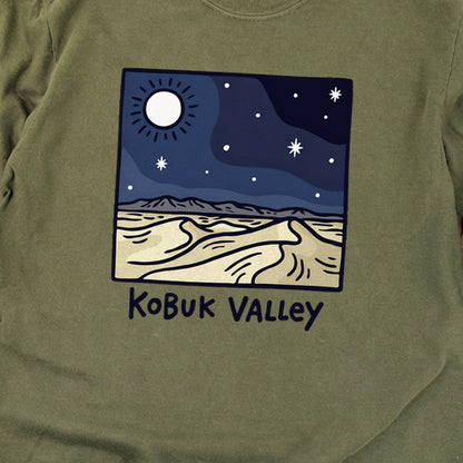 Kobuk Valley National Park at Night Premium Long Sleeve