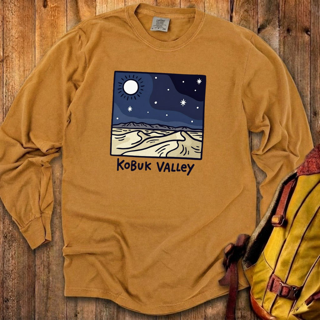Kobuk Valley National Park at Night Premium Long Sleeve