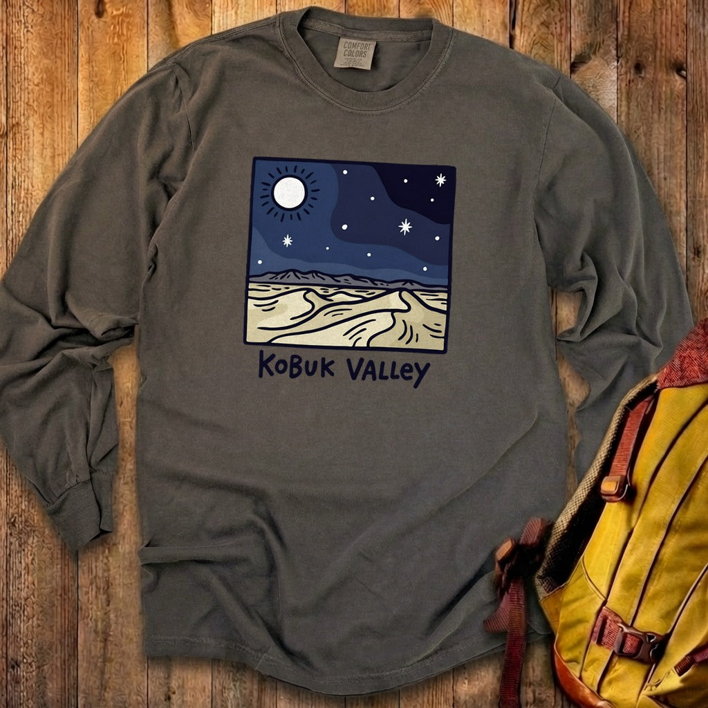 Kobuk Valley National Park at Night Premium Long Sleeve