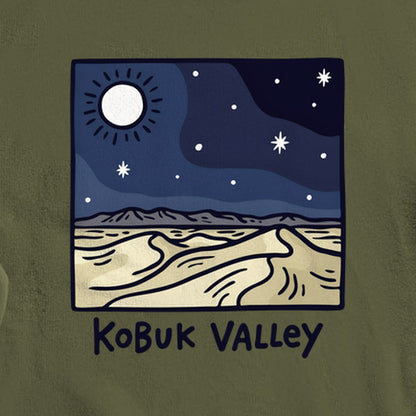 Kobuk Valley National Park at Night Crewneck Sweatshirt