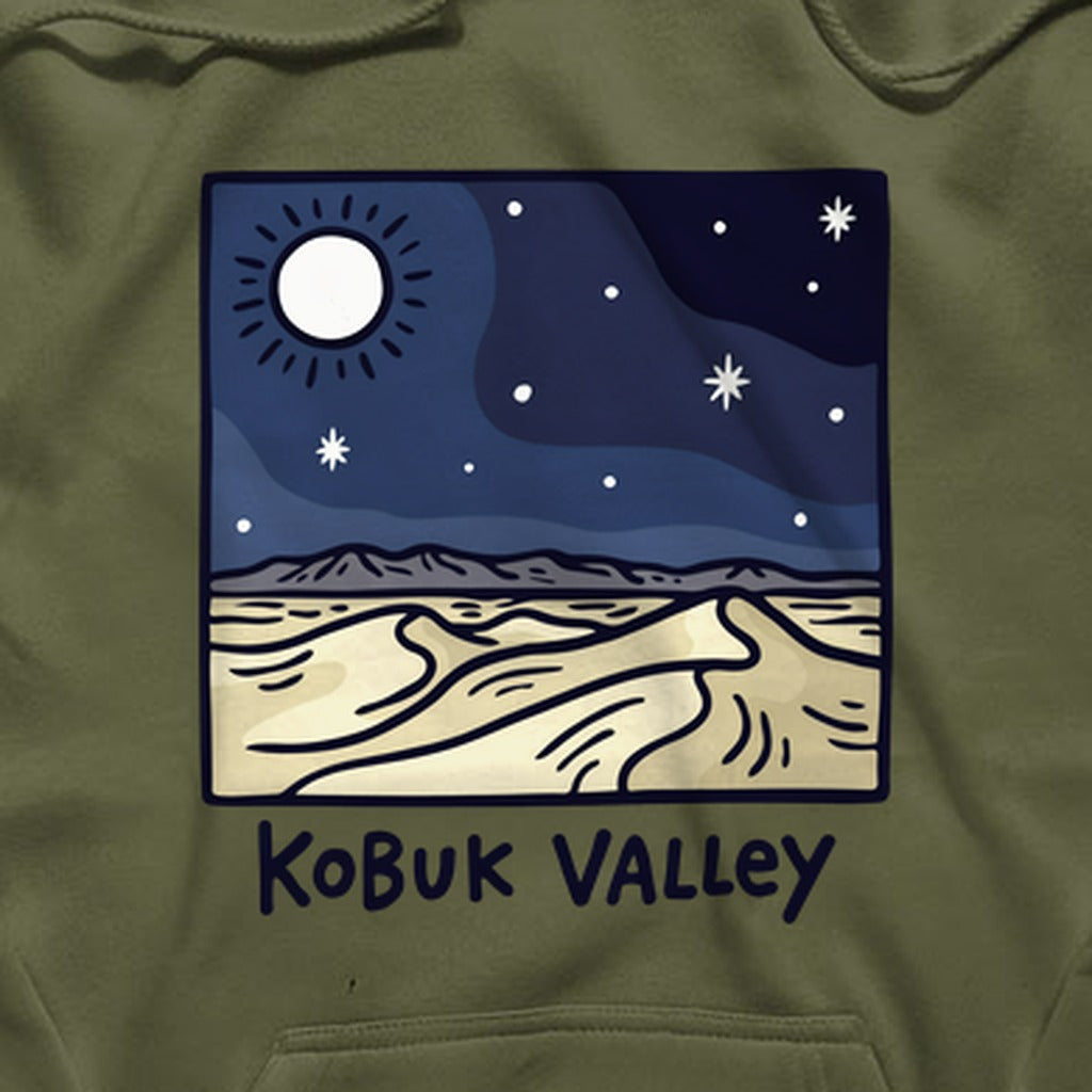 Kobuk Valley National Park at Night Hoodie