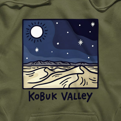 Kobuk Valley National Park at Night Hoodie