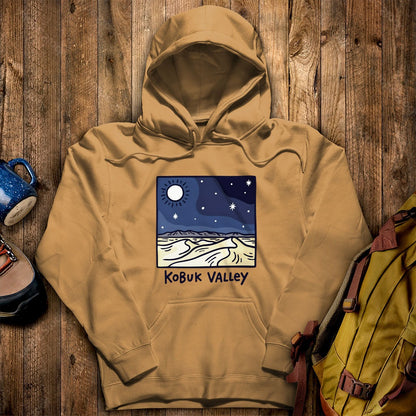 Kobuk Valley National Park at Night Hoodie