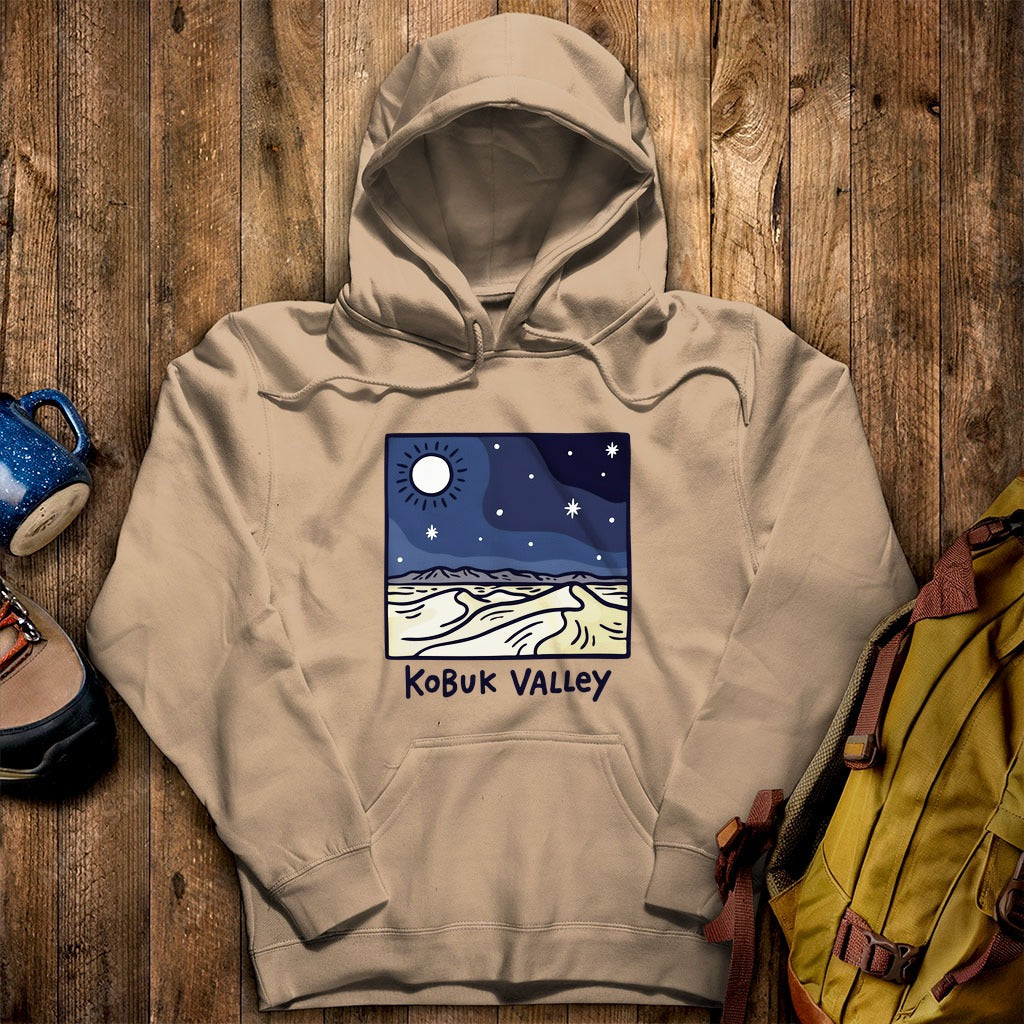 Kobuk Valley National Park at Night Hoodie