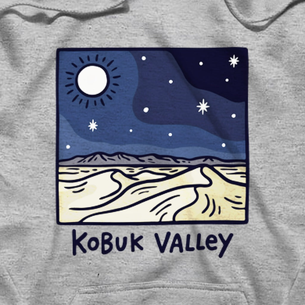 Kobuk Valley National Park at Night Hoodie
