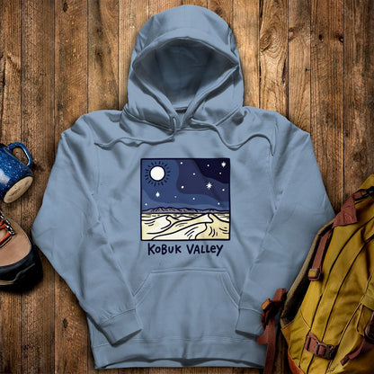 Kobuk Valley National Park at Night Hoodie