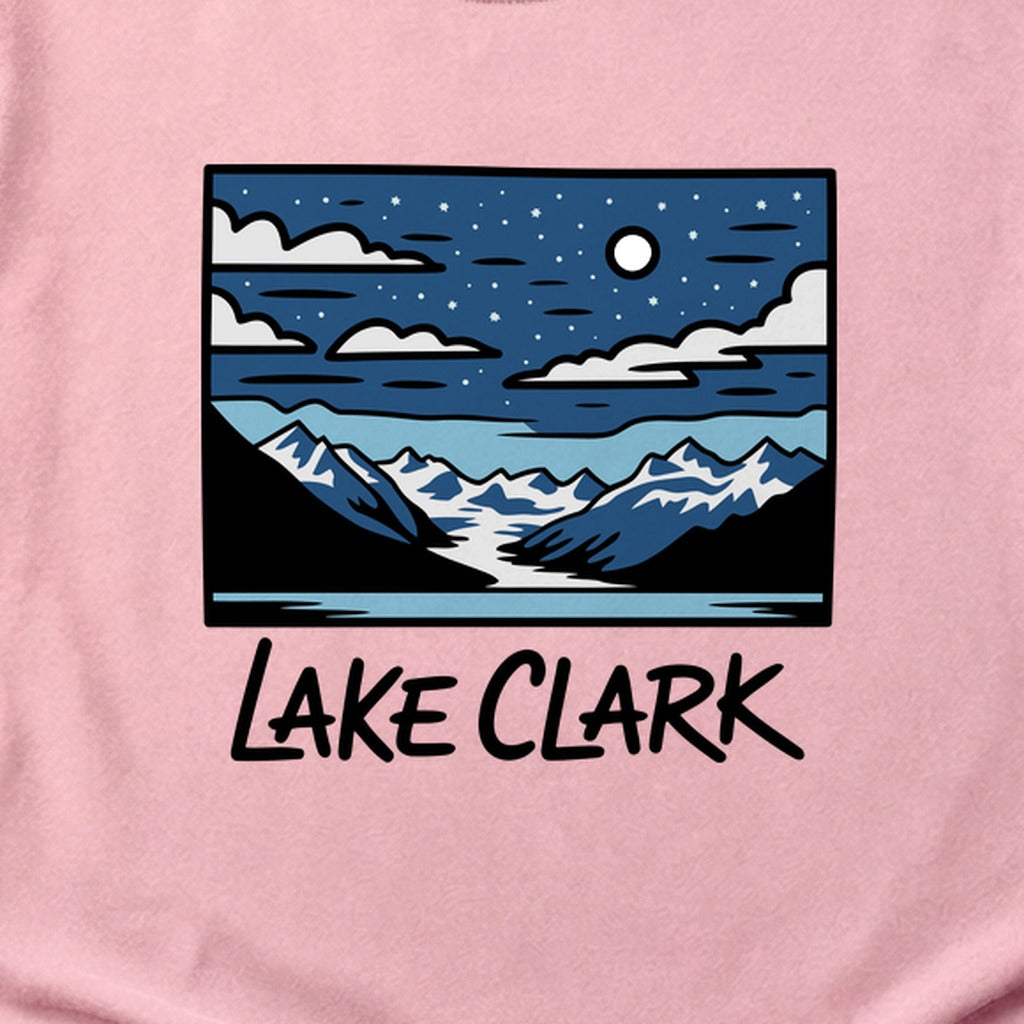 Lake Clark at Night Cotton T-Shirt