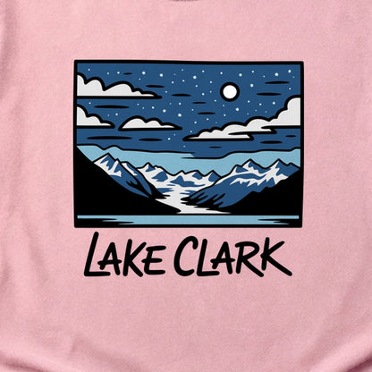 Lake Clark at Night Cotton T-Shirt
