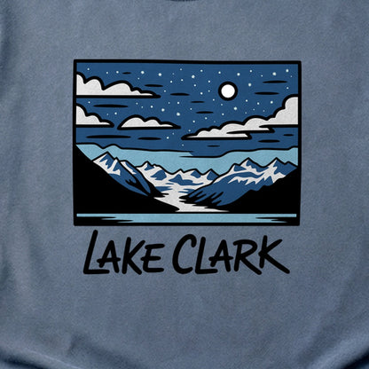 Lake Clark at Night Cotton T-Shirt