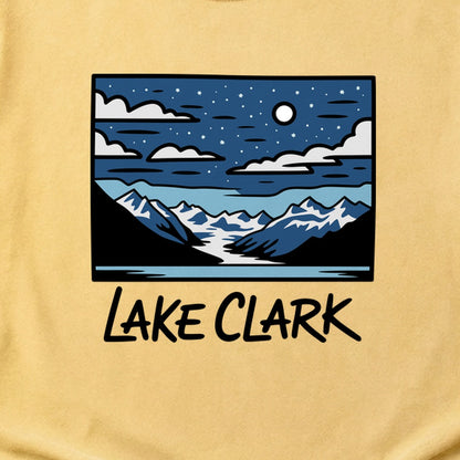 Lake Clark at Night Cotton T-Shirt