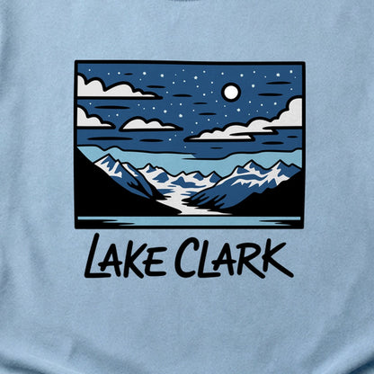 Lake Clark at Night Cotton T-Shirt