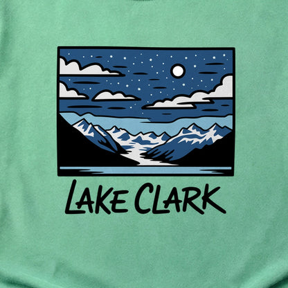 Lake Clark at Night Cotton T-Shirt