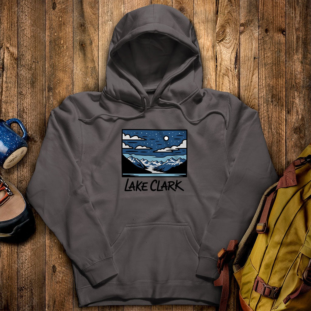 Lake Clark at Night Hoodie