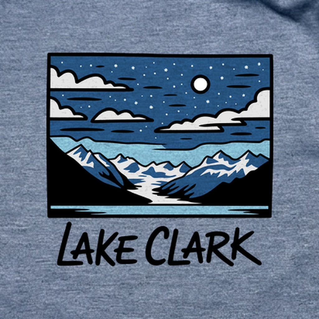 Lake Clark at Night T-Shirt