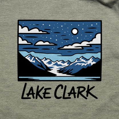 Lake Clark at Night T-Shirt