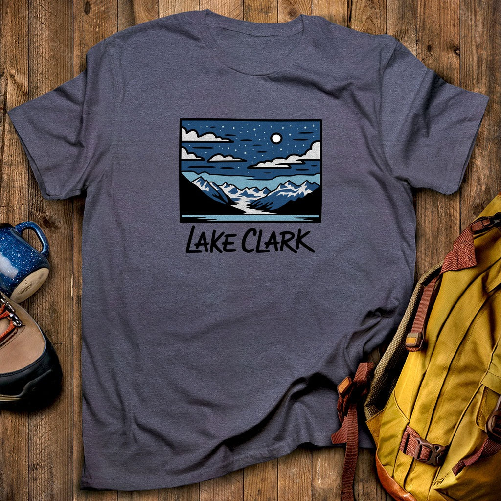 Lake Clark at Night T-Shirt
