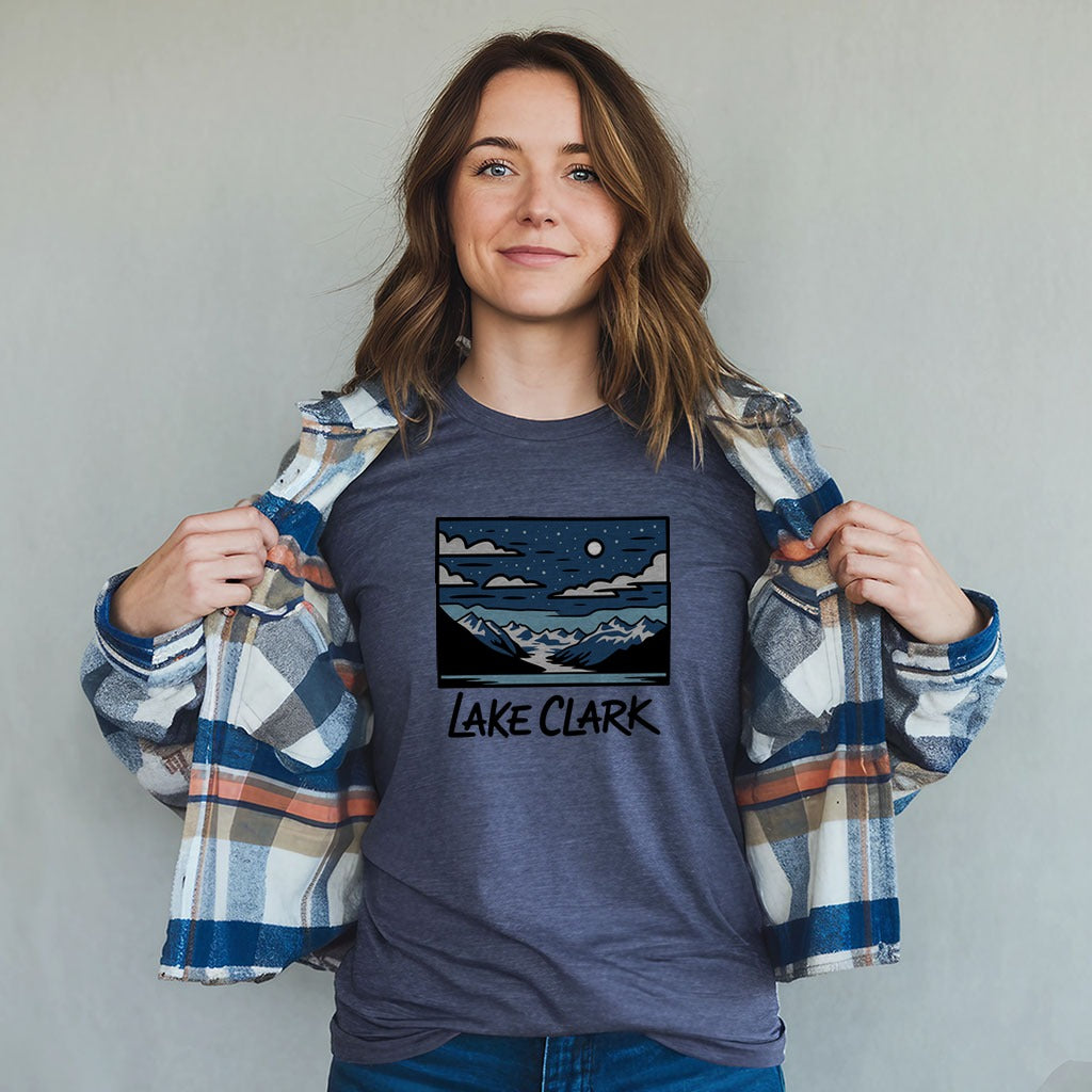 Lake Clark at Night T-Shirt