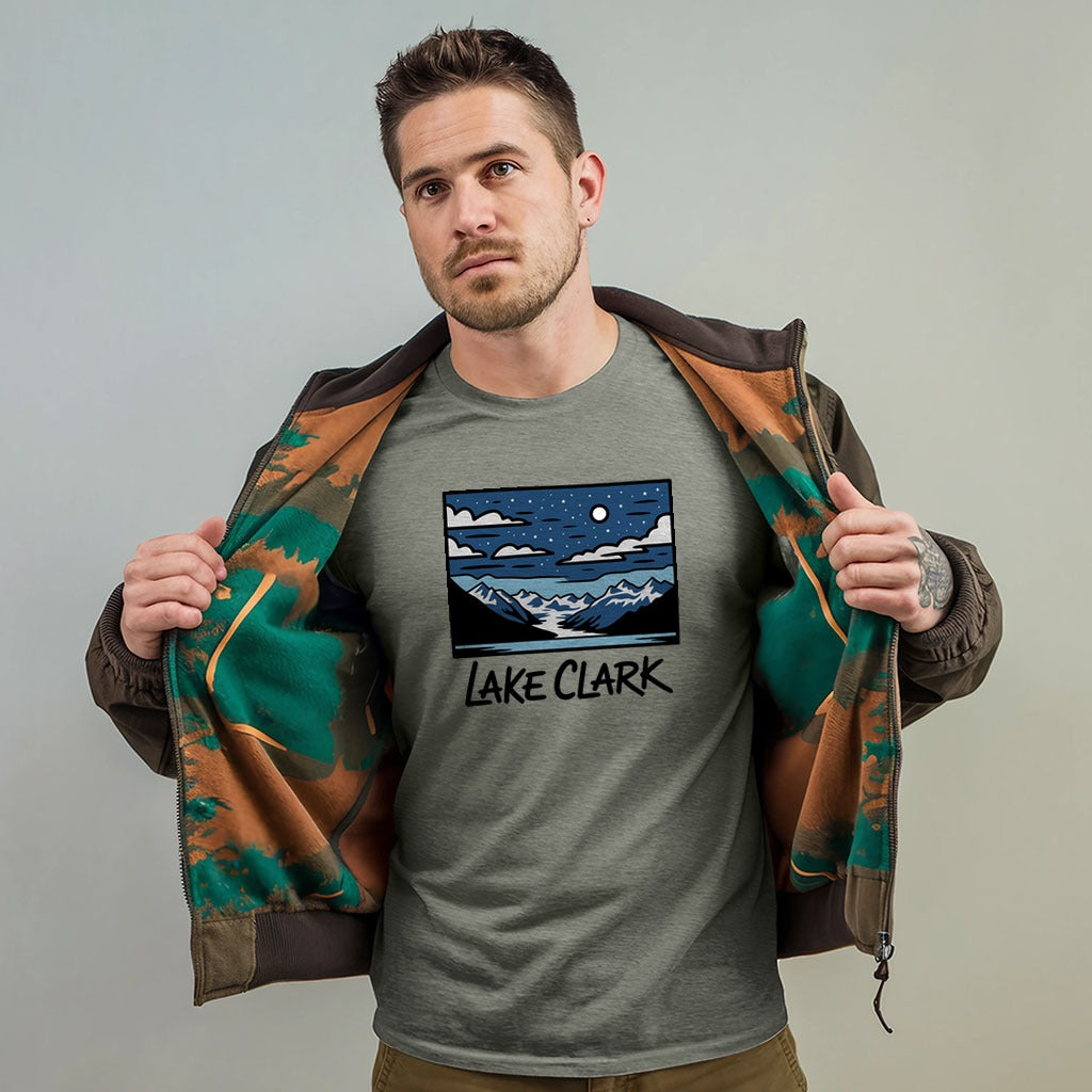 Lake Clark at Night T-Shirt