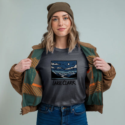 Lake Clark at Night T-Shirt