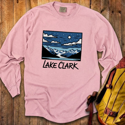 Lake Clark at Night Premium Long Sleeve