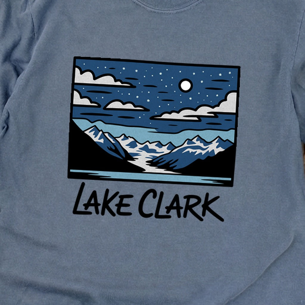 Lake Clark at Night Premium Long Sleeve