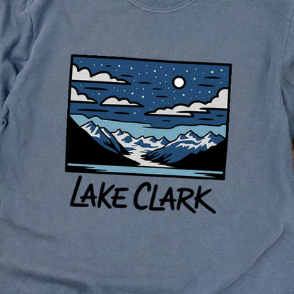 Lake Clark at Night Premium Long Sleeve