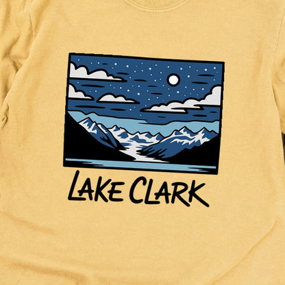 Lake Clark at Night Premium Long Sleeve